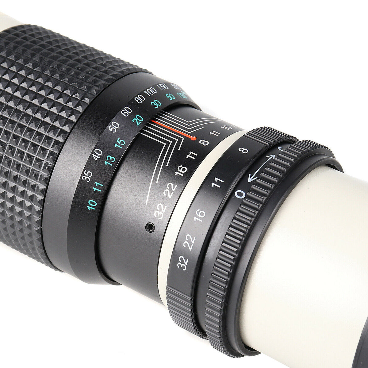 JINTU 500mm-1000mm f/8 Téléobjectif SLR caméra Manuel Focus Compatible