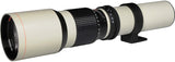 JINTU 500mm/1000mm f/8 Telephoto Lens Camera Lenses Manual for Canon EOS 1000D 1200D 4000D 650D 550D 450D 750D 80D 90D 60D 70D 50D 5D 5D IV 6D II 7D II T5 T5i T6i T6s T7 T7I T8I SL3 SLR Cameras