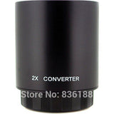 500mm 1000mm f/6.3 MF Telephoto Mirror Lens +2x Teleconverter for Nikon Canon Sony DSLR Camera and Macro 4/3 Mirroreless Camera