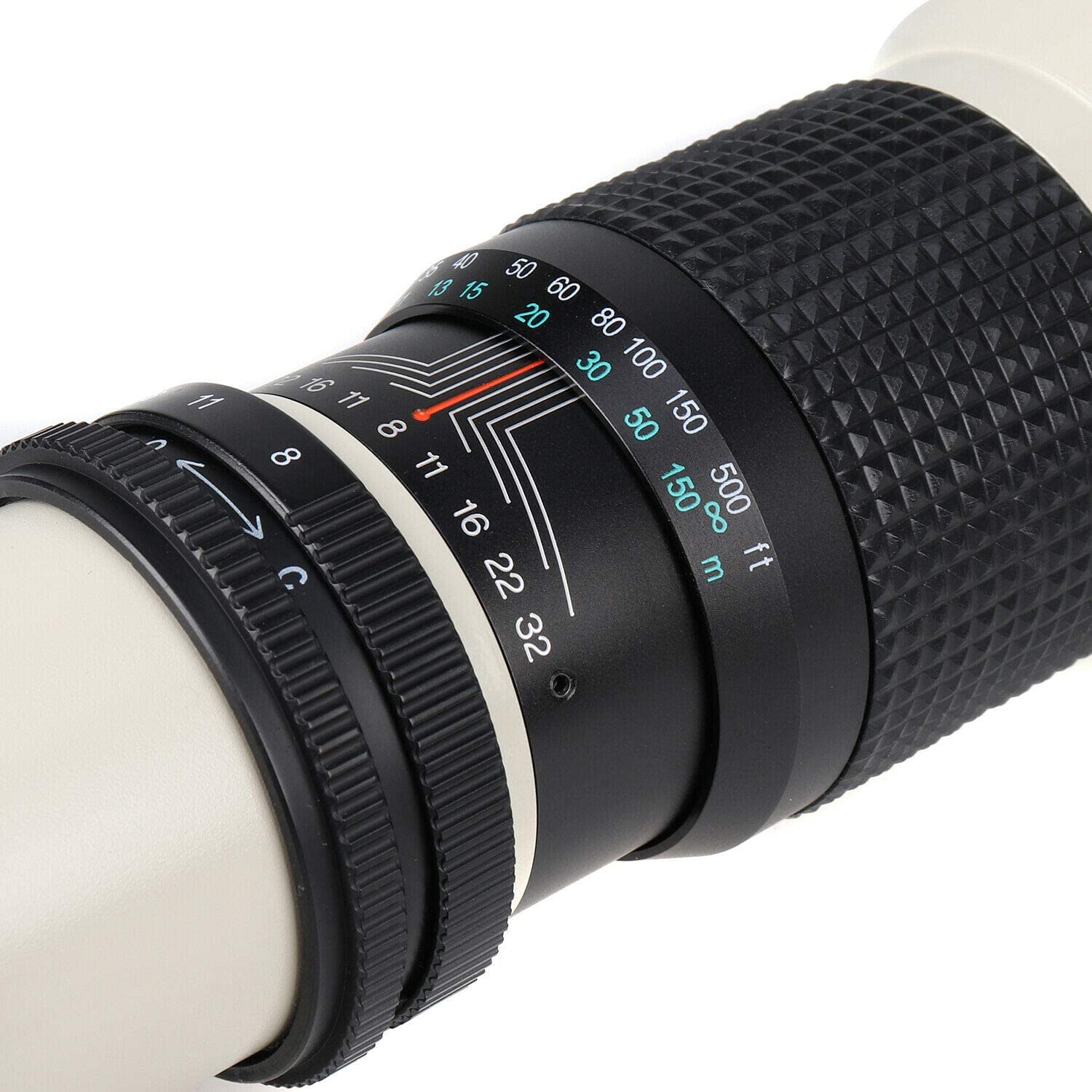 Teleobjetivo 500mm/1000mm Albinar Para Canon - Con Duplicador 2x Para Fotografía De Larga Distancia