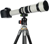 JINTU 650-1300mm Manual Telephoto Zoom Camera Lens for Canon T100 XTi 750D 7D T7i T7s T7 T6s T6i T6 T5i T5 SL2 SL1 4000D 90D 2000D 1200D 1300D 1100D 1000D 5D Mark IV 7D 750D 650D 550D 450D