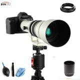 JINTU 500mm/1000mm f/8 Telephoto Lens Manual Focus for Sony NEX E Mount Camera A6500 A6300 A6000 A7 A7R A7RII A7RIII A9