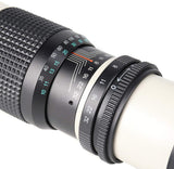 JINTU 500mm/1000mm f/8 Telephoto Camera Lens Manual Focus Compatible with Nikon SLR Canon Sony SLR Camera and Macro 4/3