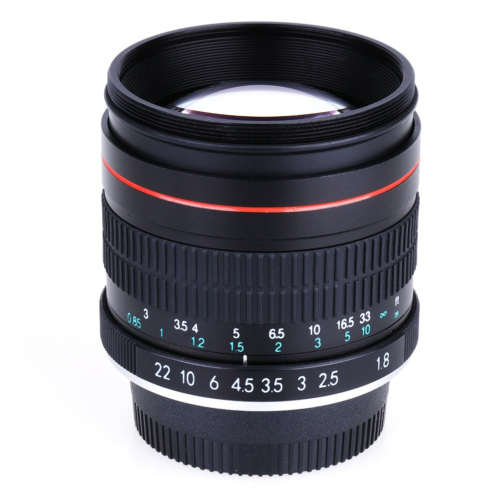 Factory JINTU 85mm F1.8 Medium Telephoto Manual Focus Lens for Canon EOS