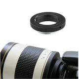 JINTU 500mm F/6.3 Telephoto Mirror Lens + T2 adapter forfor Canon Nikon Pentax Sony FULL